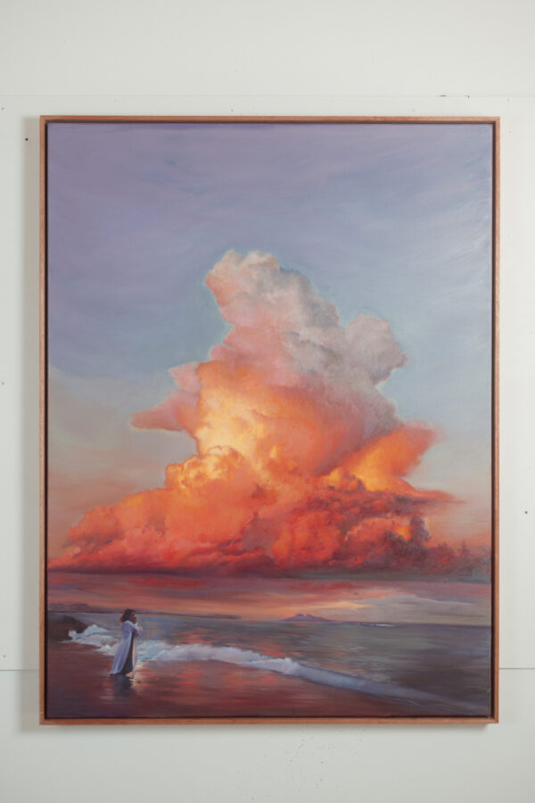 "Witness" with Timber Floating Frame